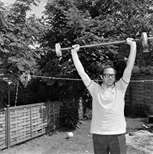 Footballer Nobby Stiles, who is to undergo a leg operation