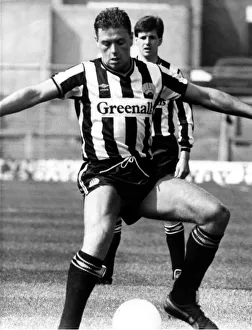Strip Prints: Footballer Paul Gascoigne - Gazza A general action shot of Paul Gascoigne in