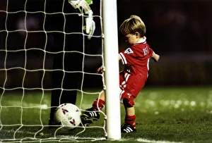 Footballer Paul Gascoigne - Gazza Like father like son - three-year-old Regan