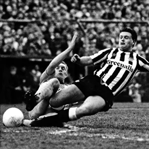 Footballer Paul Gascoigne - Gazza Newcastle United v Oxford United 30 April 1988