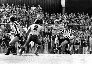 Footballer Paul Gascoigne - Gazza Newcastle United v Sheffield Wednesday 6