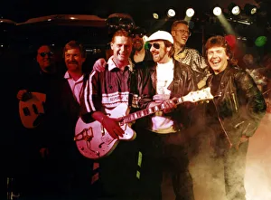 Footballer Paul Gascoigne - Gazza Paul Gascoigne with the band Lindisfarne 29