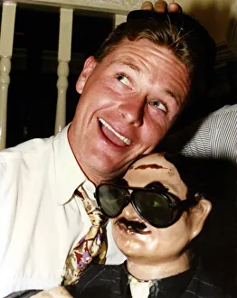 00449 Prints: Footballer Paul Gascoigne - Gazza Paul Gascoigne clowning about in The Godfather
