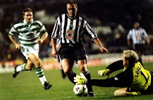 00449 Prints: Footballer Paul Gascoigne - Gazza Paul Gascoigne turns out in a Newcastle United
