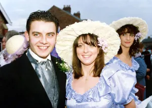 Footballer Paul Gascoigne - Gazza The wedding of Anna Marie Gascoigne to John