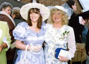 Footballer Paul Gascoigne - Gazza The wedding of Anna Marie Gascoigne to John