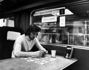 Stations Prints: Footballer Stan Bowles, the man who doesn t like planes