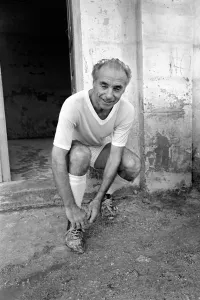 Former footballer Stanley Mathews in Italy. December 1969 Z12568-005