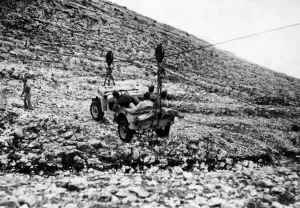 Jeep Prints: In the foothills of the Lebanon mountains, is the main camp of the Middle East Mountain