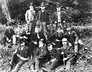 Outing Prints: Foremen from the Armstrong Whitworth, Newcastle works in their Sunday best on their