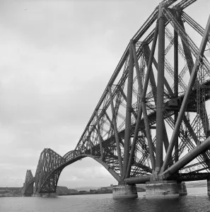 Bridges Prints: The Forth Rail Bridge. The Forth Bridge (Built 1890) was the largest span bridge in