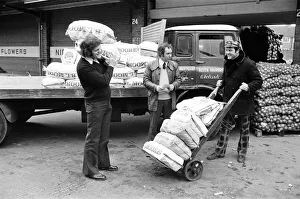 Fran Cotton, Englands newly appointed Captain seen he helping his Coventry team mate