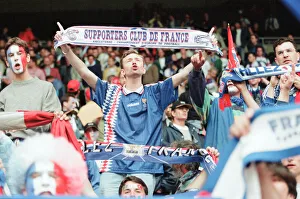 00952 Prints: France 3-1 Bulgaria, Euro 1996 Group B match at St James Park, Newcastle