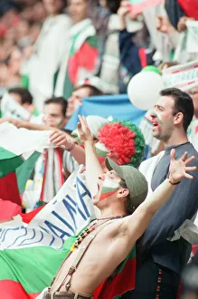 00952 Prints: France 3-1 Bulgaria, Euro 1996 Group B match at St James Park, Newcastle