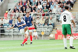 00952 Prints: France 3-1 Bulgaria, Euro 1996 Group B match at St James Park, Newcastle