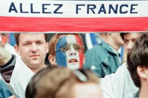 00952 Prints: France 3-1 Bulgaria, Euro 1996 Group B match at St James Park, Newcastle