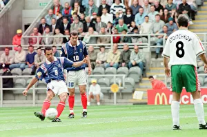 00952 Prints: France 3-1 Bulgaria, Euro 1996 Group B match at St James Park, Newcastle