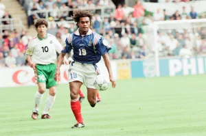 00952 Prints: France 3-1 Bulgaria, Euro 1996 Group B match at St James Park, Newcastle