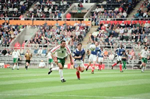 00952 Prints: France 3-1 Bulgaria, Euro 1996 Group B match at St James Park, Newcastle