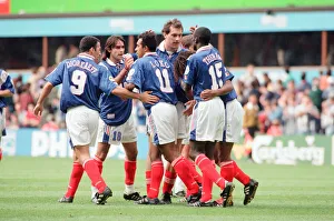 France 3-1 Bulgaria, Euro 1996 Group B match at St James Park, Newcastle