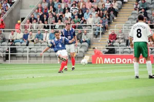 00952 Prints: France 3-1 Bulgaria, Euro 1996 Group B match at St James Park, Newcastle