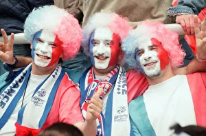 France 3-1 Bulgaria, Euro 1996 Group B match at St James Park, Newcastle