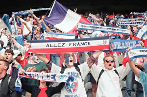 00952 Prints: France 3-1 Bulgaria, Euro 1996 Group B match at St James Park, Newcastle