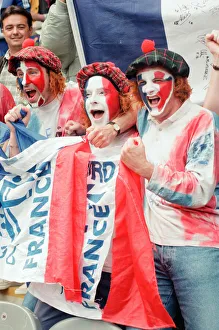 00952 Prints: France 3-1 Bulgaria, Euro 1996 Group B match at St James Park, Newcastle