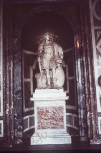 France Paris Statue of Louis XIV in the Palace of Versailles 1978