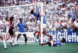 France v Czechoslovakia 1982 World Cup panic in the French goalmouth as