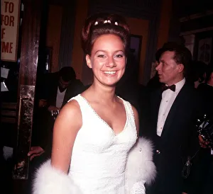 Francesca Annis British Actress at film Premiere of Saturday Night Out