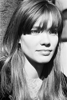 Francoise Hardy, french singer, pictured at St Georges Church, Hanover Square