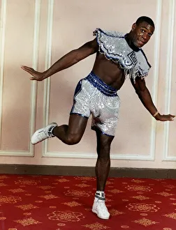 Frank Bruno Boxer playing Pantomime