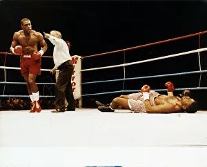 Frank Bruno v Jose Ribalta Bruno knocks out Ribalta