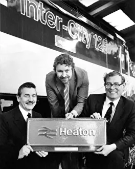 Sign Prints: Frank Patterson, General Manager of British Rail Eastern Region, Peter Edwards