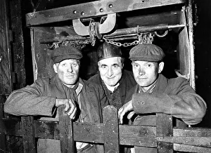 Frankie Clough, left, actor Leslie Sands, centre, and Bebby Bell on the set of Escape