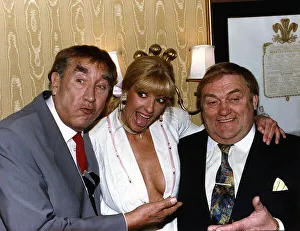 Frankie Howerd Comedian with Les Dawson and Comedienne Ellie Laine