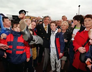 Frankie Vaughan November 1997 at the opening of the refurbished Shandwick Centre