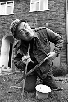 Kneeling Prints: Fred Serenades The Worms: Angler Fred Weldings neighbours don