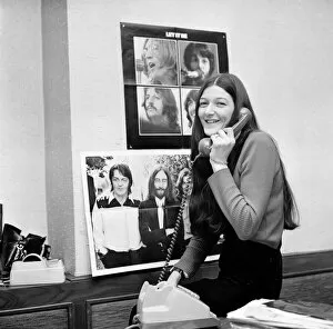 Images Dated 11th January 1971: Freda Kelly, 26, The Beatles Official Fan Club Secretary