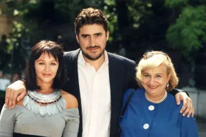 Freddie Hancock, right, comedian Tony Hancocks second wife, in London