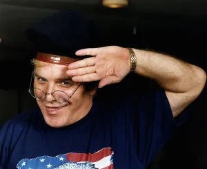 Freddie Starr Comedian as Fred Scuttle Benny Hill Character October 1992