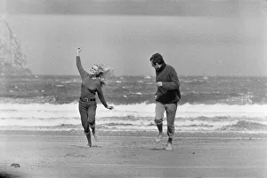 00506 Prints: French actress Brigitte Bardot on location in Scotland during filming of her latest movie