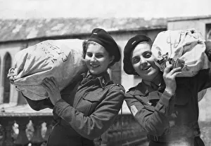 French ATS pleased to be back again on French soil make light work of carrying their kit