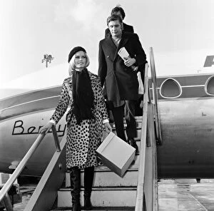 Images Dated 26th January 2015: French film actress Brigitte Bardot arriving at London