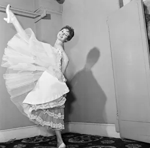 French film actress Brigitte Bardot who stars in the new film Doctor At Sea