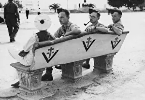 French fly Spitfires in Corsica - Inter-Allied Air Co-Operation