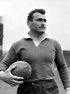 French Rugby players train at Swinton ground. No13. Close up of Rene Ferrero