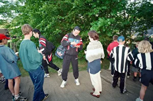 00972 Prints: French Squad Training at Haydon Bridge High School in Northumberland, 9th June 1996