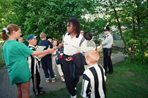 00972 Prints: French Squad Training at Haydon Bridge High School in Northumberland, 9th June 1996